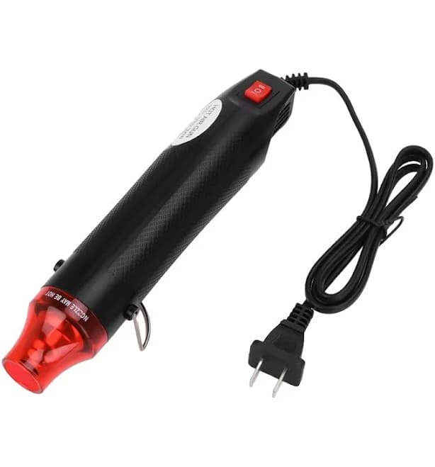 AC220V 300W Hot Air Gun 120°C/200°C Adjustable Speed Heat EU Plug DIY Hand Tools For Soft Ceramic Heat