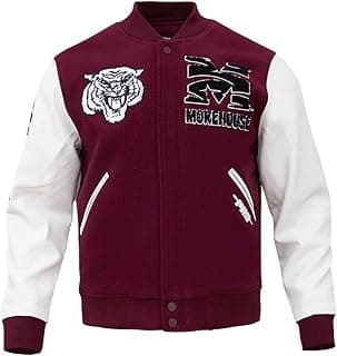 Mens College Classic Chenille Varsity Jacket