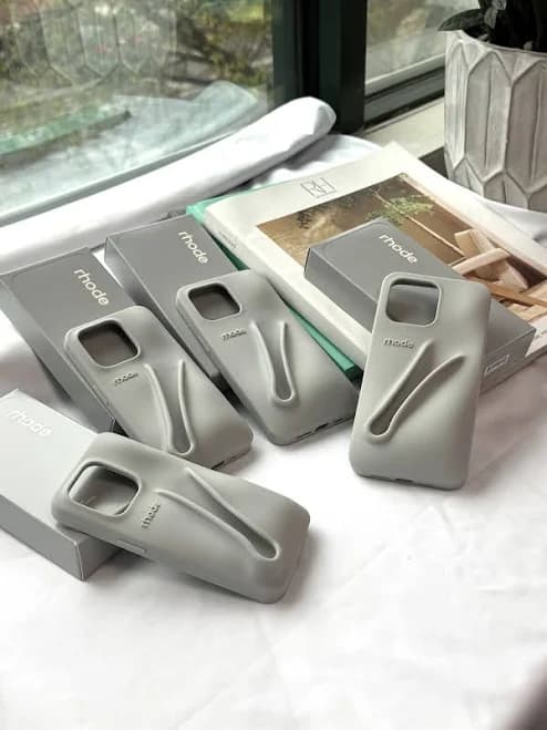 Rhode Lip Case For Iphone 14 Pro Max & 15 Pro Max | Silicone Case