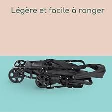 Bebeconfort Teamy Double Stroller for Children of Close Ages, Compact Double Stroller, From Birth to 4 Years, Up to 22 kg, Mineral Graphite : Amazon.com.be: Baby Products