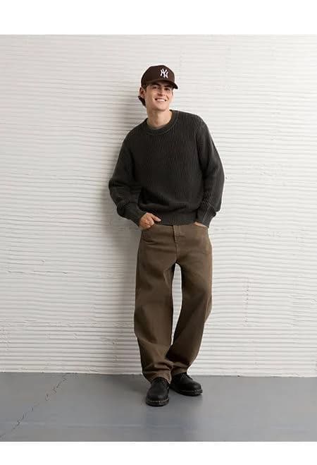 AE Fisherman Crew Neck Sweater