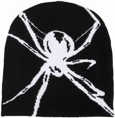 Knitted Acrylic Fibers Spider Beanie Hat