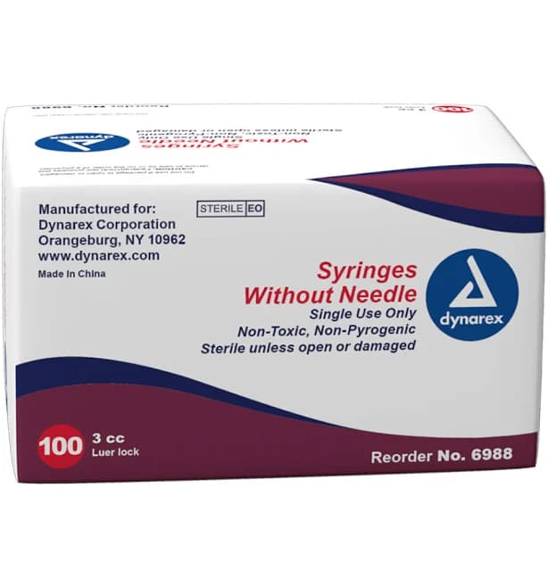 Dynarex Luer Lock Syringe