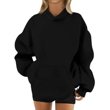 Women's Oversized Fleece Hoodies with Pockets
