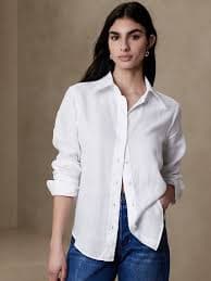 The Classic Linen Shirt | Banana Republic
