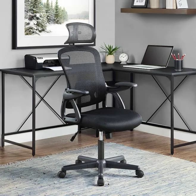 Mainstays Ergonomic Office Chair with Adjustable Headrest