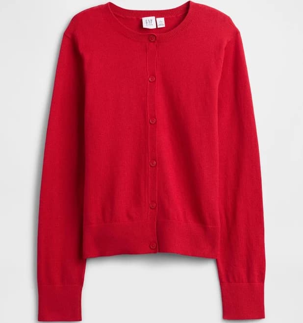Gap Girls Crewneck Cardigan