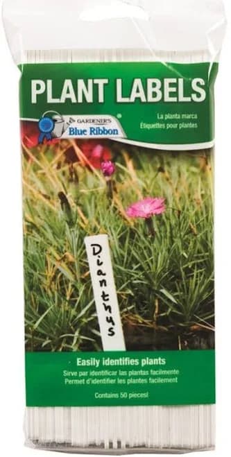 Gardener's Blue Ribbon Plant Labels