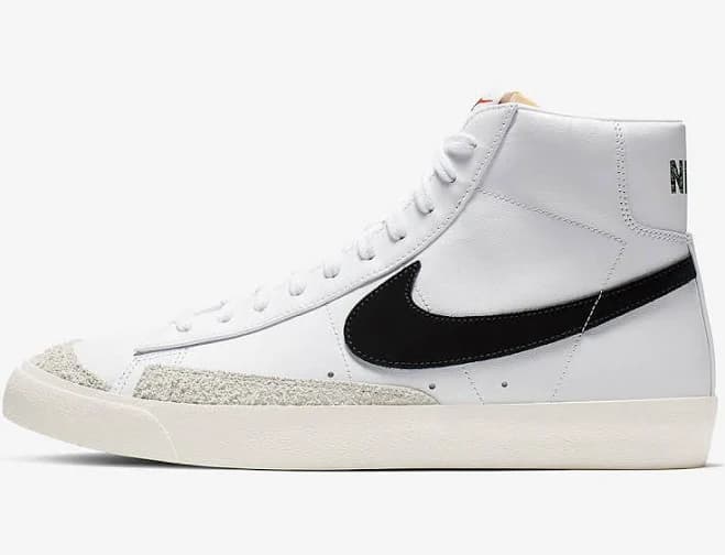 Nike Blazer Mid '77 Vintage Vntg White Black Sail Bq6806-100 Men's