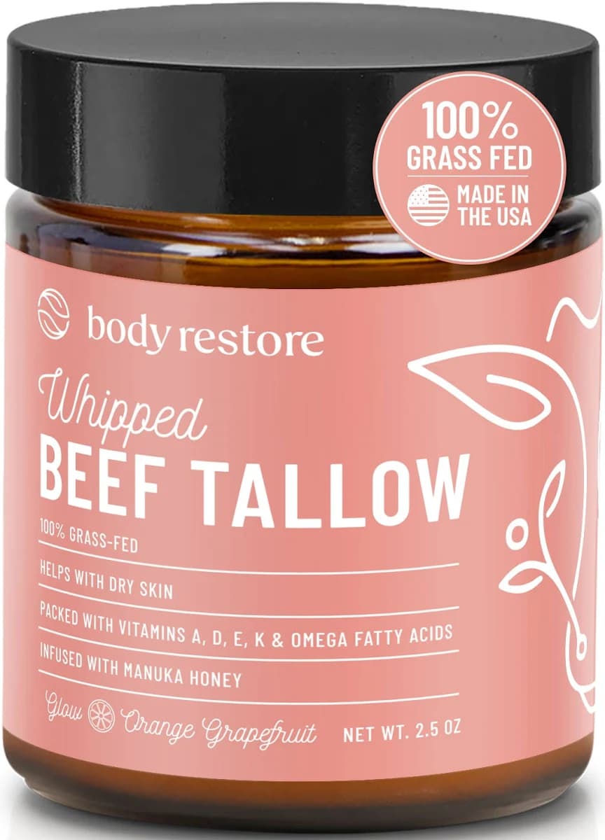 Body Restore Whipped Beef Tallow Balm Grapefruit