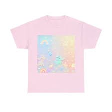 T-shirt animaux à paillettes pastel - Etsy France