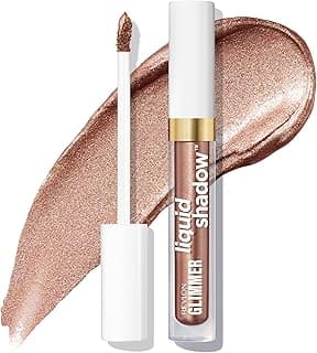 Glimmer Liquid Shadow, Smudge-Proof Shimmer Eyeshadow Makeup, Long Lasting, High Pigment, 208 Starstruck