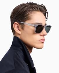 Men's square sunglasses | Emporio Armani