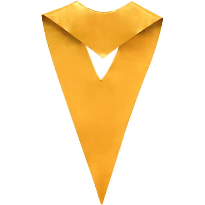 Trim and Tassels V-Shaped Stole