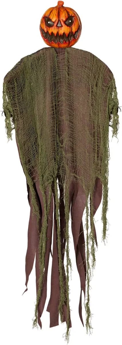 Spirit Halloween 3 ft Hanging Pumpkin Scarecrow
