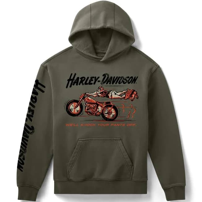 Harley-Davidson Men's H-D Knock Your Pants Off Fleece Hoodie