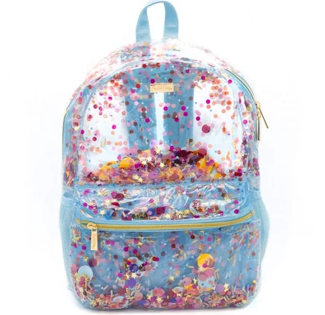 Packed Party Celebrate Every Day Clear Backpack