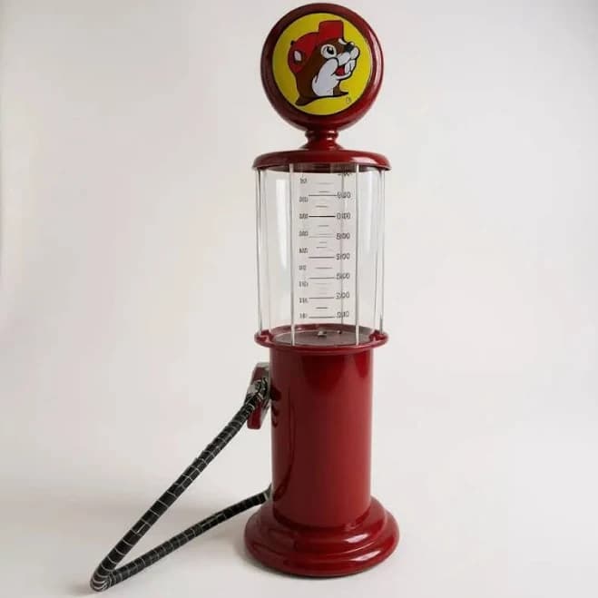 Buc-ee's Gas Pump Beverage Dispenser