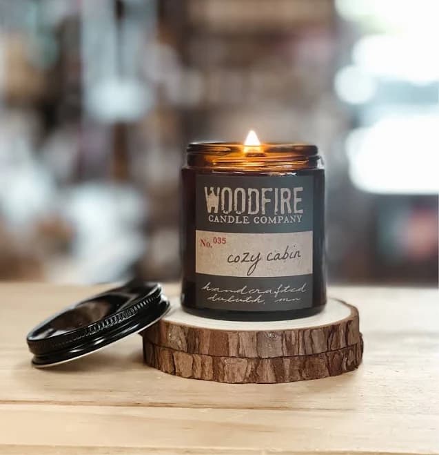Mini Amber Jar Candle