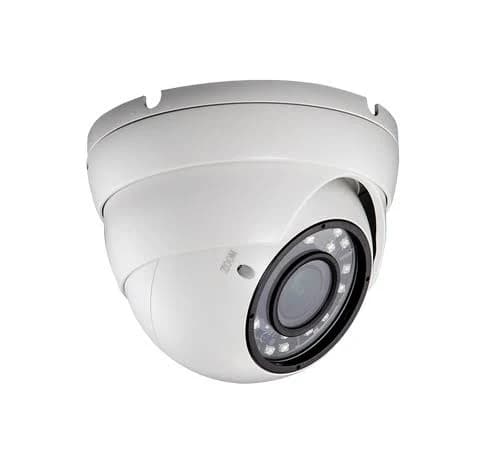 4-in-1 HD Varifocal Dome Surveillance Analog CCTV Cameras White