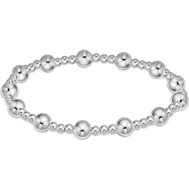 Classic Sincerity Pattern 6mm Bead Bracelet