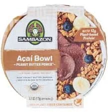 Sambazon Acai Bowl Peanut Butter Power