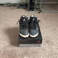 Jordan | Shoes | Black Jordan 4 Laser Gum | Poshmark