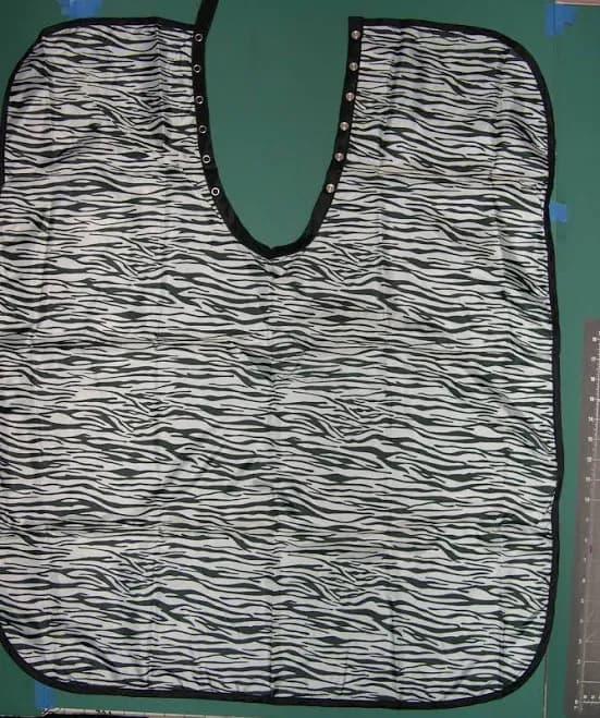 Zebra Blk+wht Hair Barber Stylist Nylon Cutting Cape Kid's Children