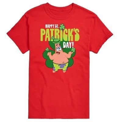 SpongeBob SquarePants Happy St. Patrick's Day Graphic T-Shirt
