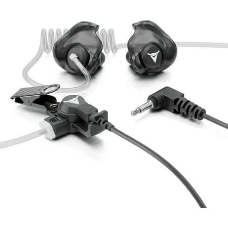 Decibullz Isolation Custom Molded Surveillance Acoustic Tube Headset