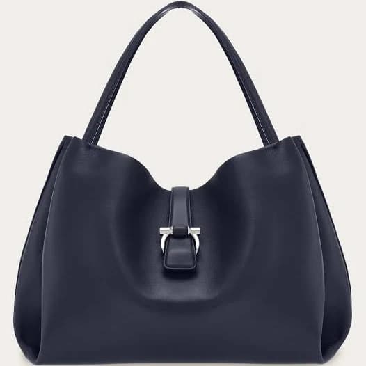 Salvatore Ferragamo Women's Medium Lily Leather Tote Bag
