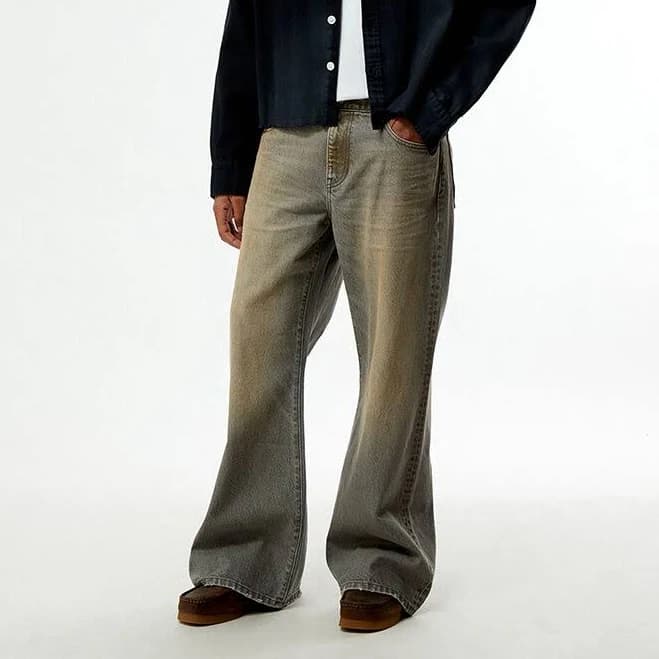 Bennett Men's Baggy Flare Jeans