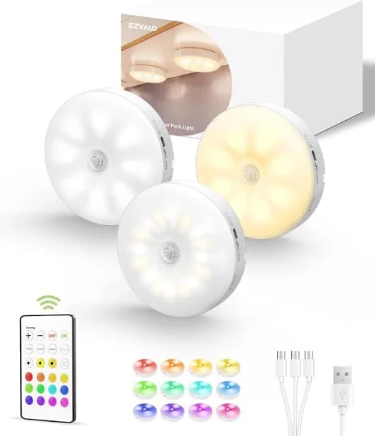 EZVALO 6-Pack Under Cabinet Lighting