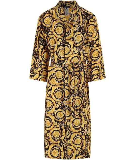 Versace Barocco Print Dressing Gown