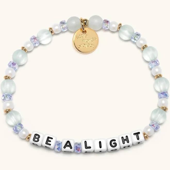 Kindness & Positivity Little Words Project Honeydew Kiss Bracelet