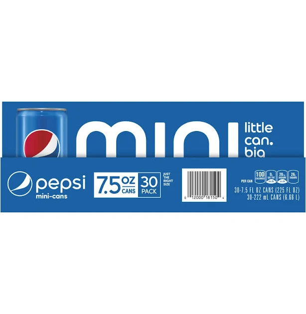 Pepsi Mini Cans