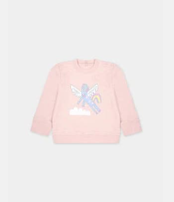 Stella Mccartney Kids Girls unicorn sweatshirt Girls Toddler