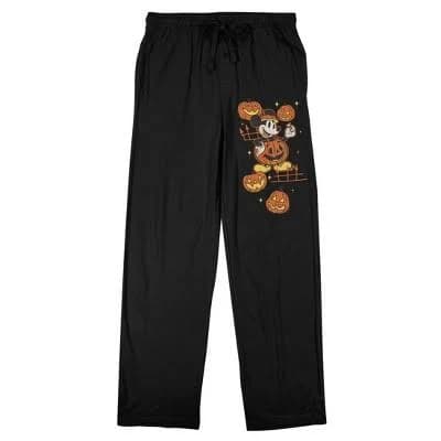 Mickey Mouse Classic Halloween Mickey Pumpkins Sleep Pants