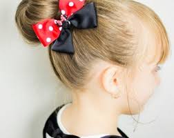 Mouse Red and White Hair Bow,red Mouse Bow, Polka Dot Red Bow, Minnie Bow, Minnie Hair Bow **read Item Description** - Etsy Hong Kong