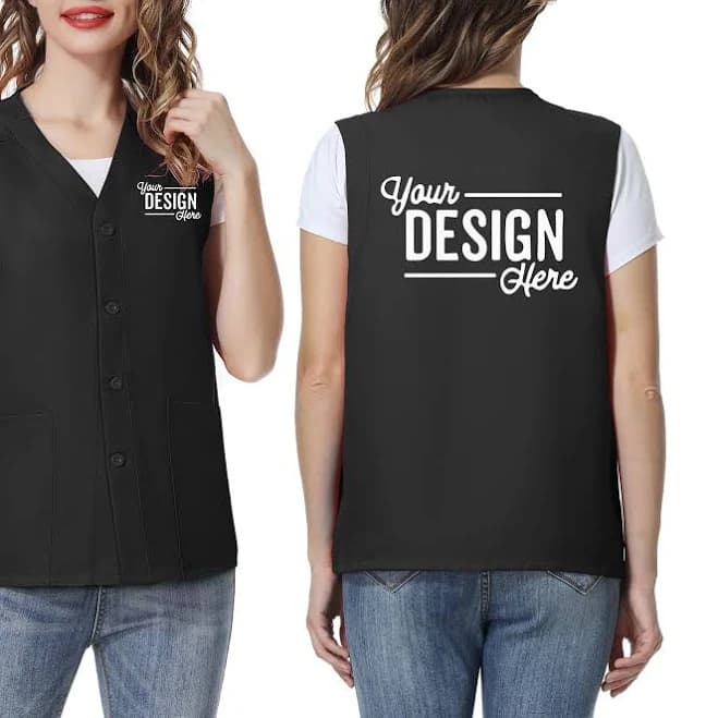 Custom Embroidered Volunteer Work Vest