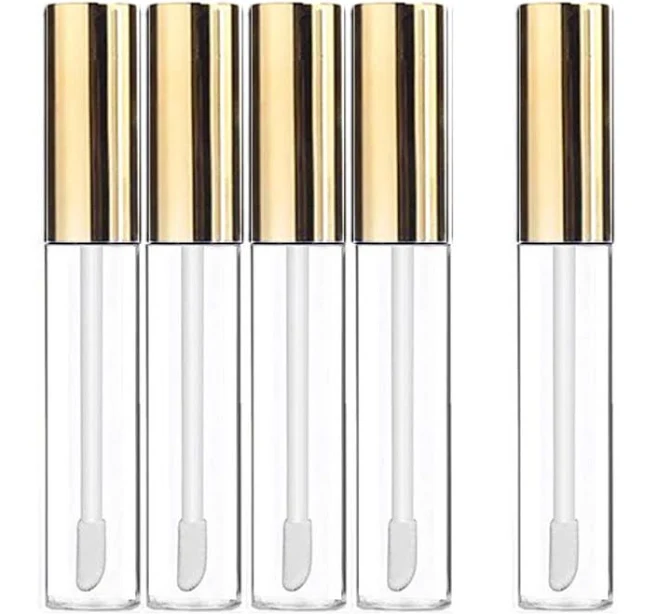 Keaiyyj Empty Lip Gloss Tubes with Wand