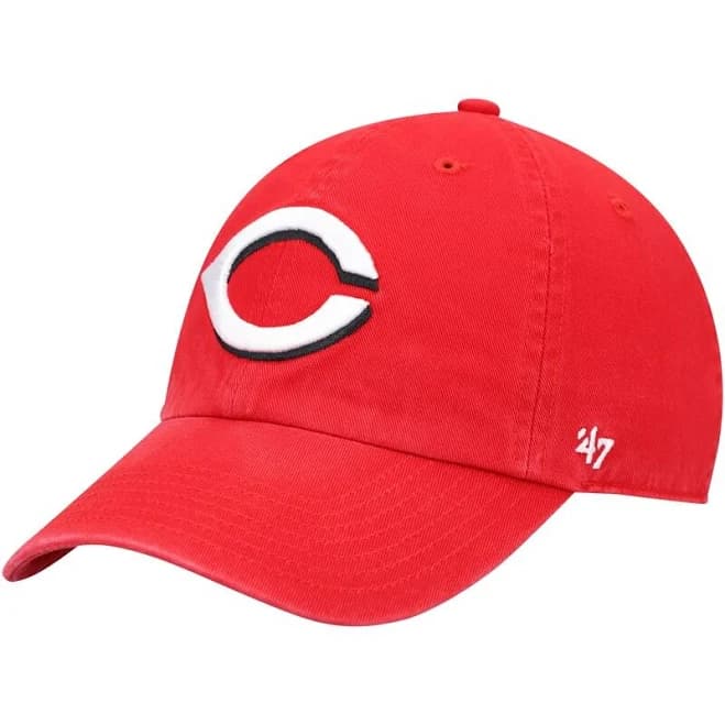 '47 Brand Cincinnati Reds Team Logo Adjustable Hat