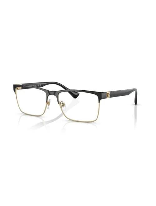 Versace 56mm Rectangle optical glasses in Black at Nordstrom