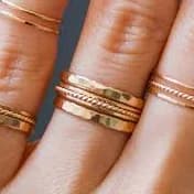 Basics Ultra Thin Stacking Ring Sets