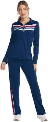 VEVO Women's Striped Track Set