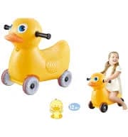 Yellow Duck 2-in-1 Rocking & Ride-On Car