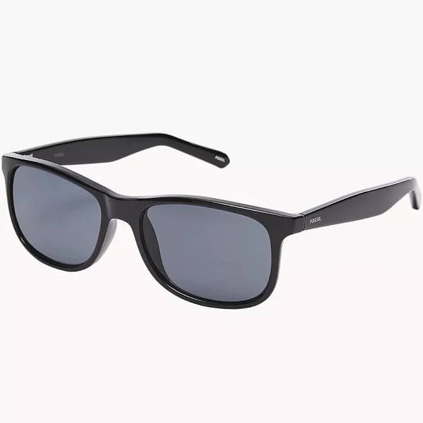 Fossil Outlet Men's Square Sunglasses - Black
