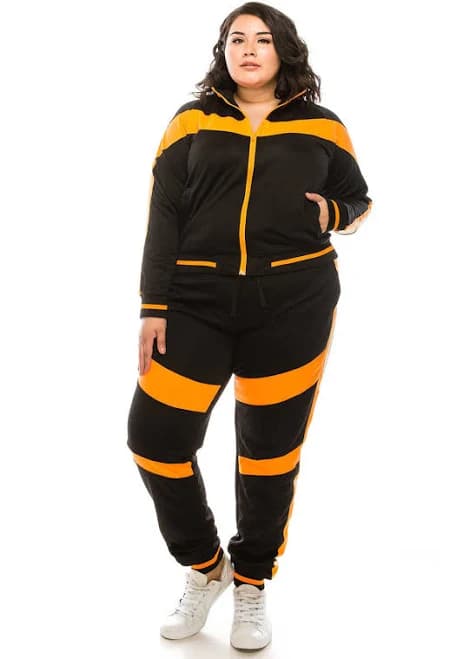 Victorious Reflective Striped Track Suit