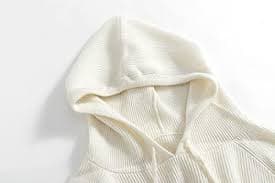Amazon.com: Autumn Winter Cashmere Hooded Thick Sweater Women's Thick Cashmere Sweater,White,M : Clothing, Shoes & Jewelry