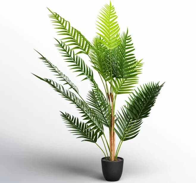 AllModern Faux Palm Plant in Pot